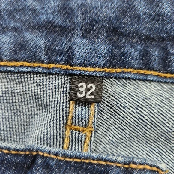 Aviator Mens Jeans Best Travel Stretch Size 32 (32x27) Blue Denim - Picture 4 of 10